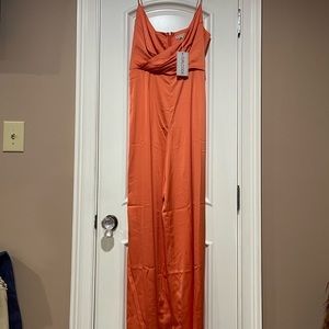 Brand New Orange Jumpsuit by The Girlcode